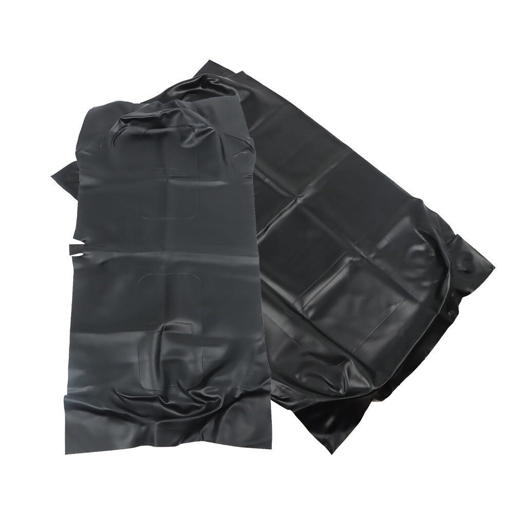 Black Front Seat Covers for EZGO TXT Golf Cart 1995-2013 Complete Set