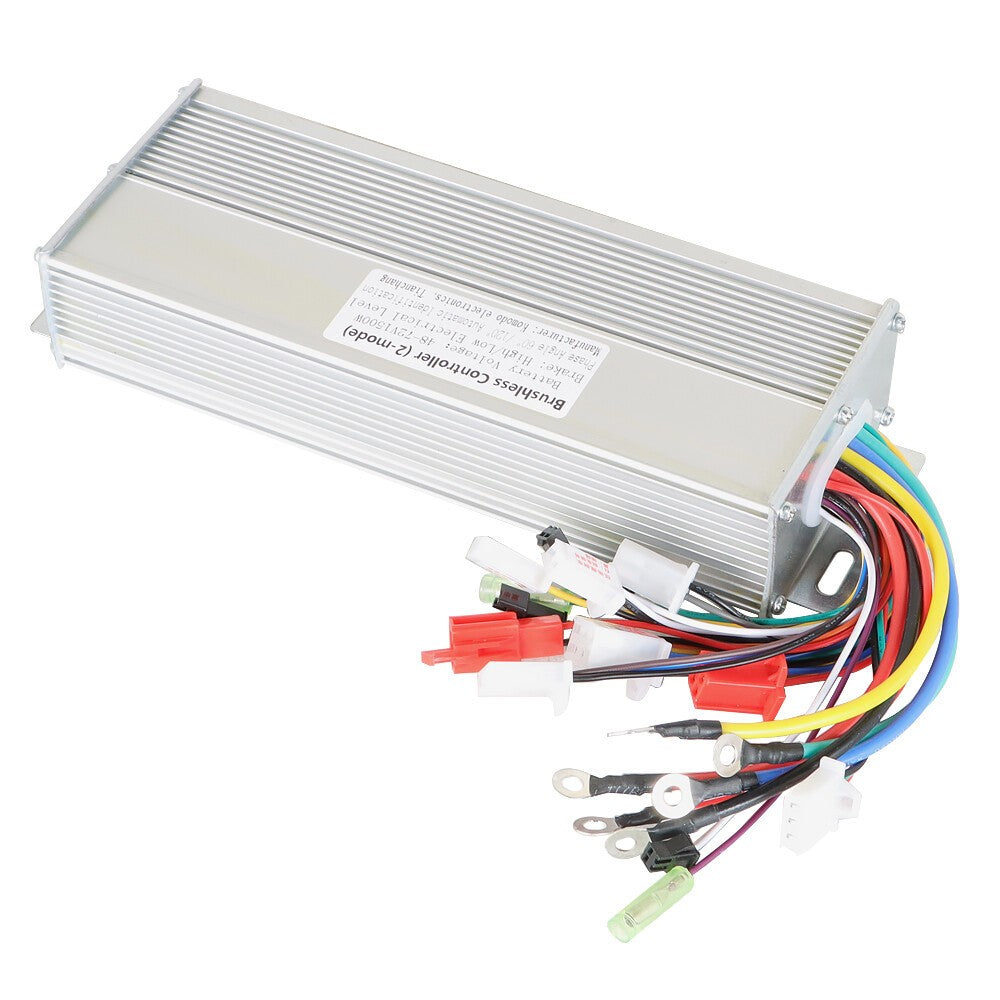 1500W DC Motor Speed Controller 48V/72V for Electric E-Bike Scooter Brushless