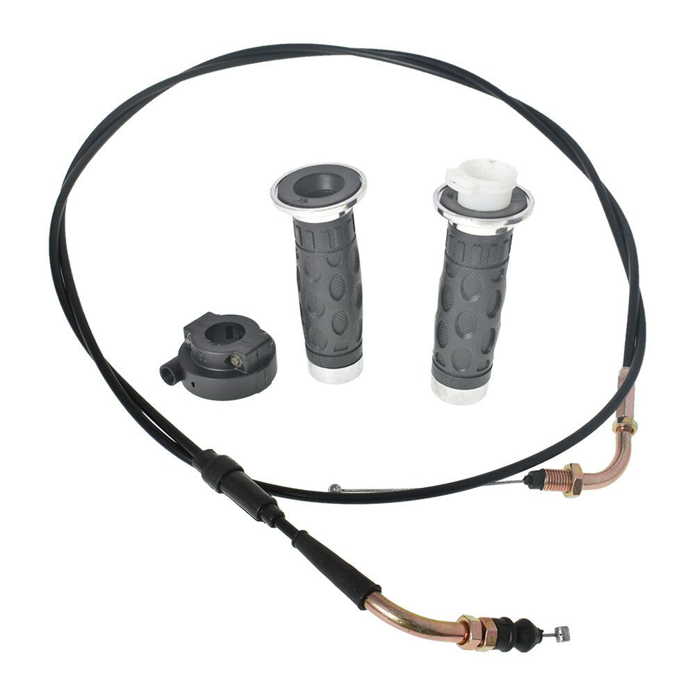 Scooter Throttle Cable & Handle Grip for GY6 50cc 125cc 150cc Moped