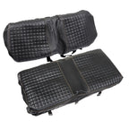 Black Golf Cart Diamond Seat Cover Kit for Club Car Precedent 2PCS