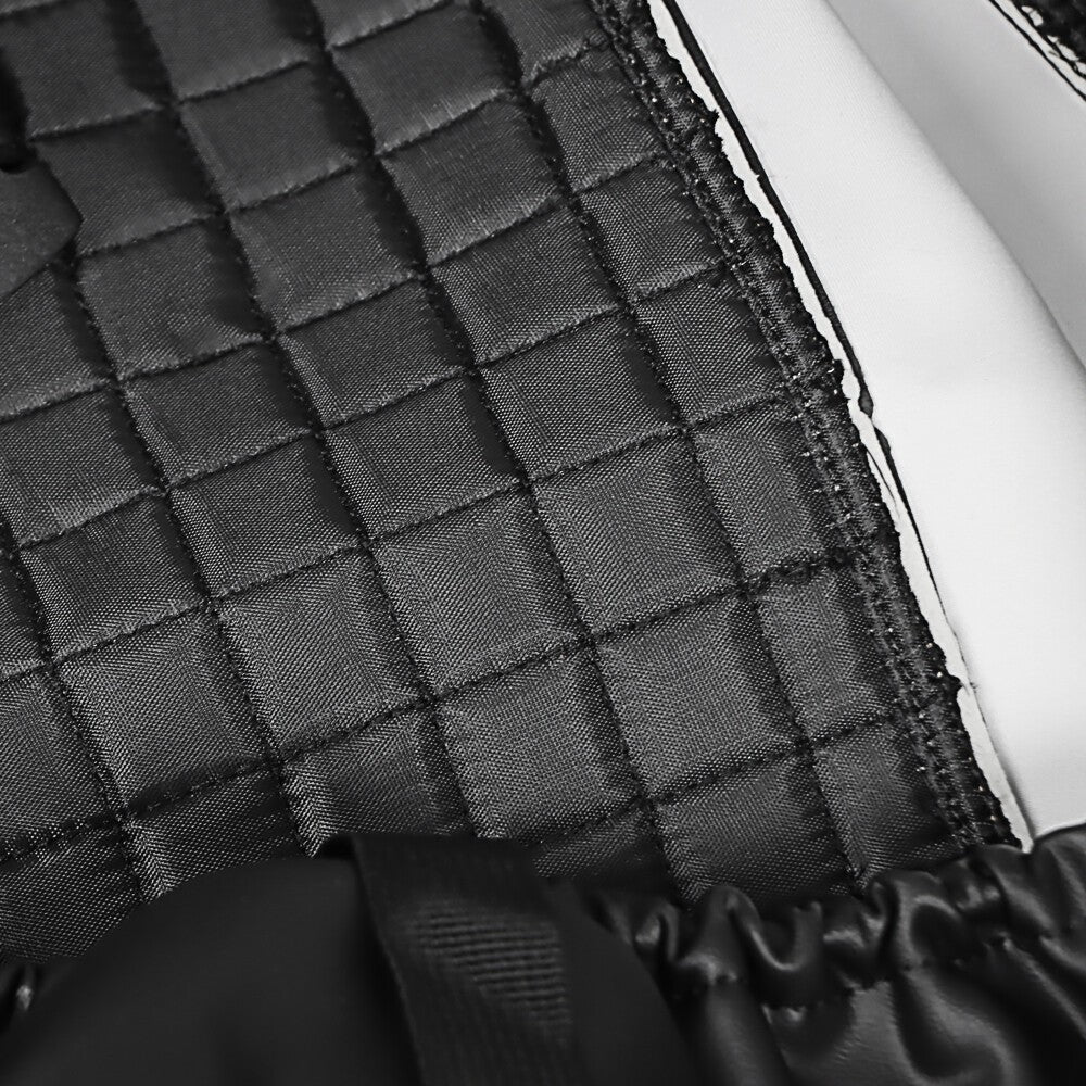 Black Golf Cart Diamond Seat Cover Kit for Club Car Precedent 2PCS