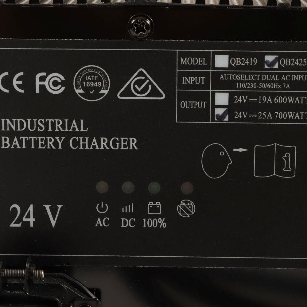 Genie Scissor Lift Signet HB600 24V 25A Battery Charger 105739 161827