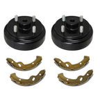 Ezgo Rear Brake Hub Drum & Shoe Kit for 1996+ TXT Electric Golf Carts