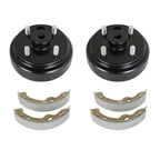Ezgo Rear Brake Hub Drum & Shoe Kit for 1996+ TXT Electric Golf Carts