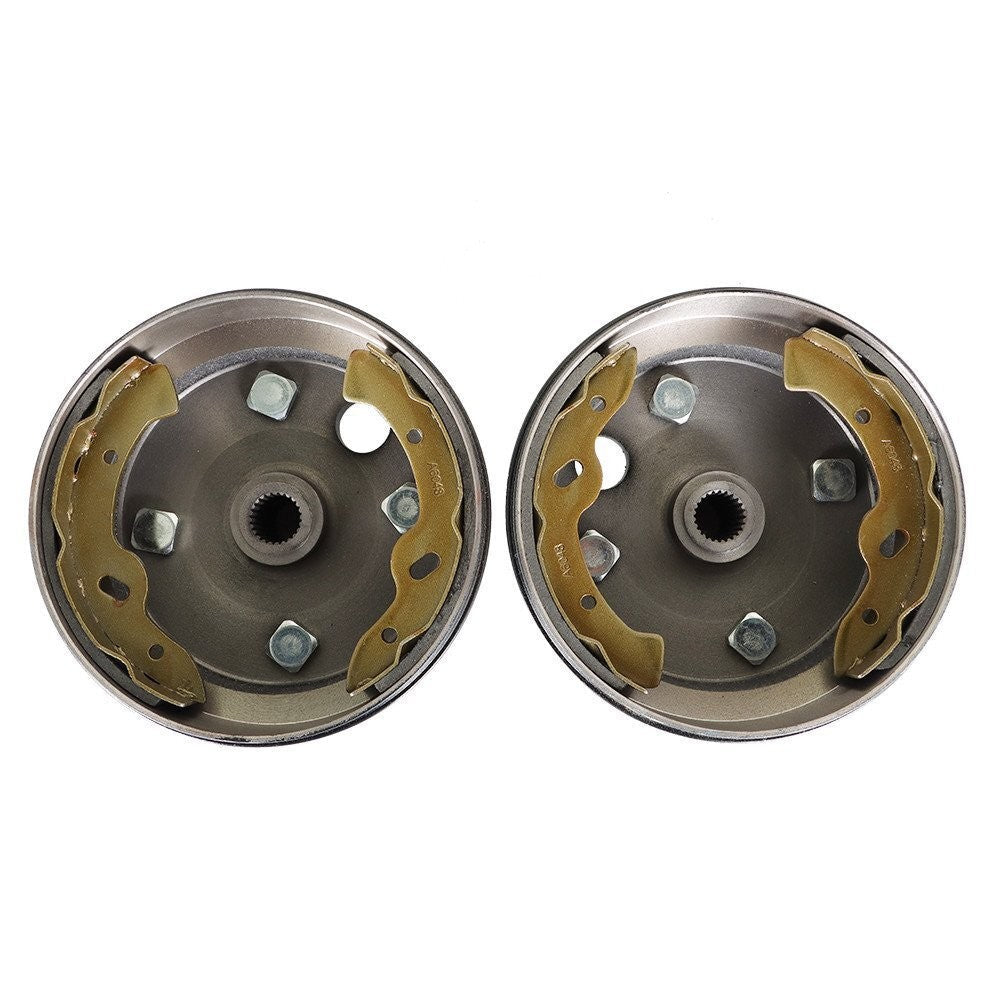 Ezgo Rear Brake Hub Drum & Shoe Kit for 1996+ TXT Electric Golf Carts