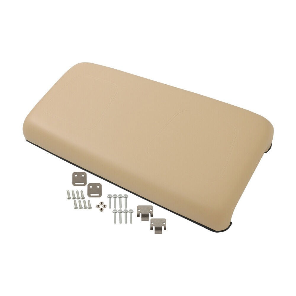 Beige Front Seat Bottom for Club Car DS 2000.5-Up Golf Cart Replacement