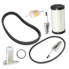 Oil Filter Drive Starter Belt Tune-Up Kit for EZGO TXT ST 350 Golf Cart (96+)