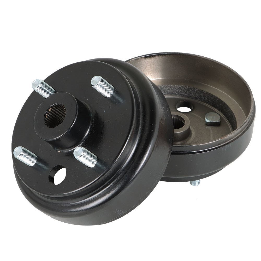 2pcs EZGO 1991+ Rear Wheel Brake Hub Drum 30 Teeth Gas 4-Cycle RXV Golf Cart