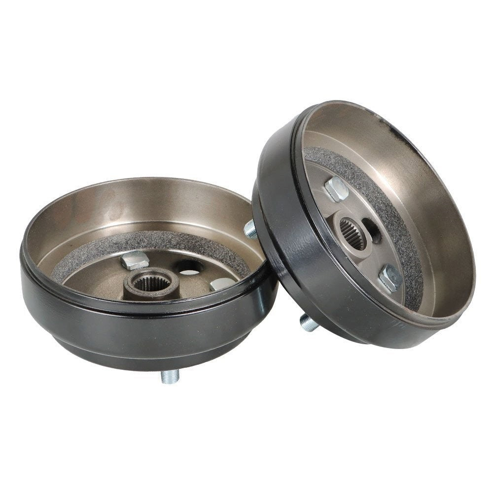 2pcs EZGO 1991+ Rear Wheel Brake Hub Drum 30 Teeth Gas 4-Cycle RXV Golf Cart