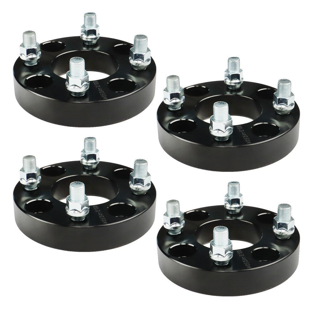 ATV Wheel Spacers 1 Inch 4x4 Black 4pcs Fit EZGO Club Car Golf Cart