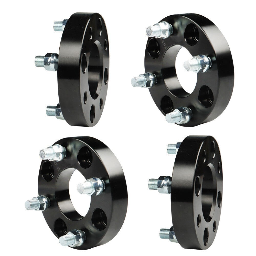 ATV Wheel Spacers 1 Inch 4x4 Black 4pcs Fit EZGO Club Car Golf Cart