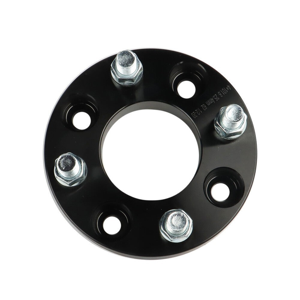 ATV Wheel Spacers 1 Inch 4x4 Black 4pcs Fit EZGO Club Car Golf Cart