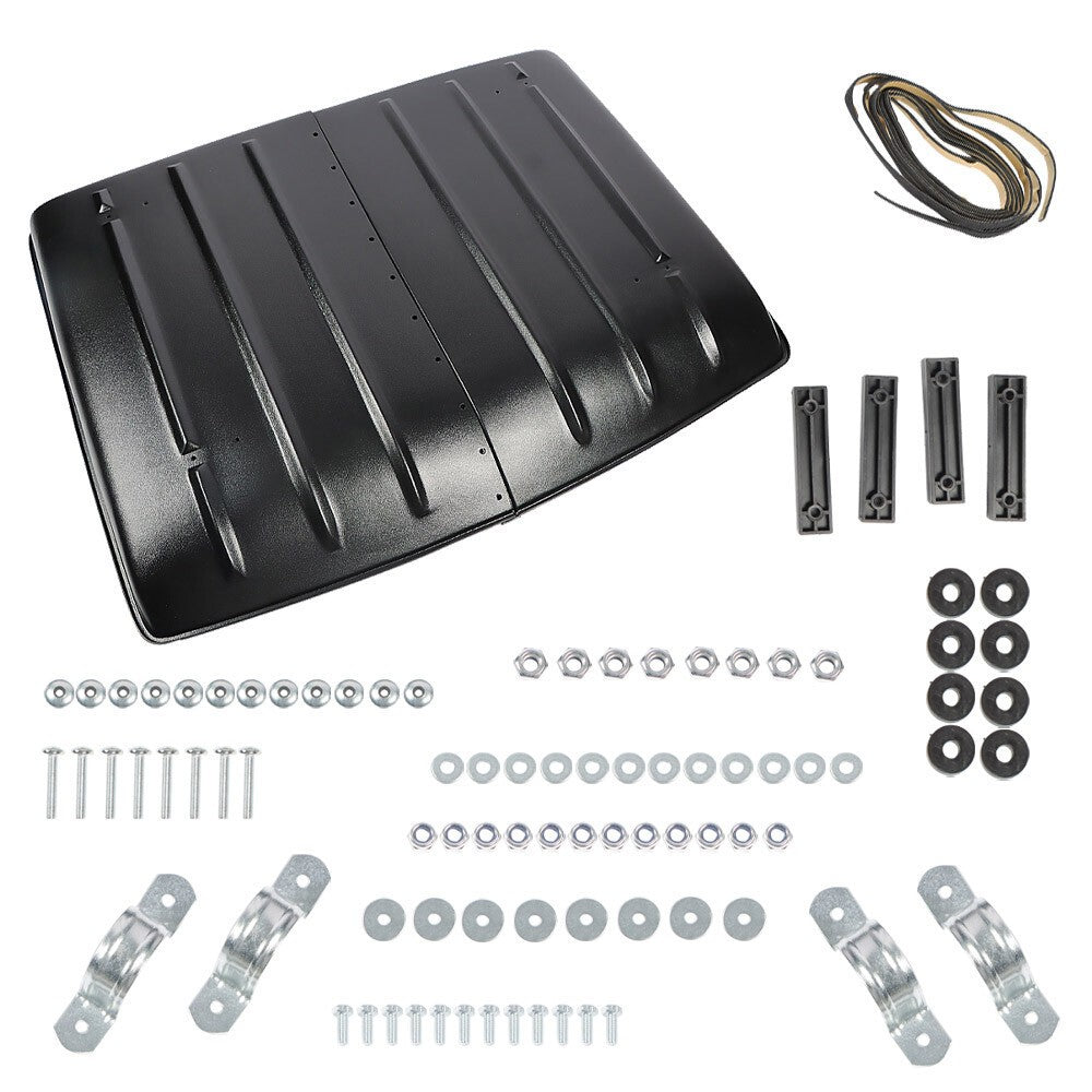 Kawasaki Mule 600/610 SX 4X4 Black Hard Plastic ATV Roof Top 2005-2022 USA