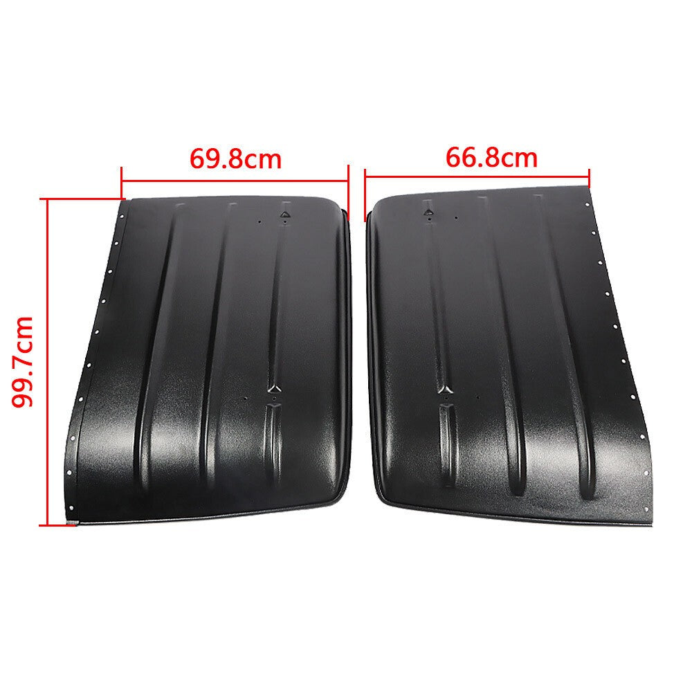 New Black Plastic Hard Top Roof for 2005-2022 Kawasaki Mule 600/610 SX 4X4