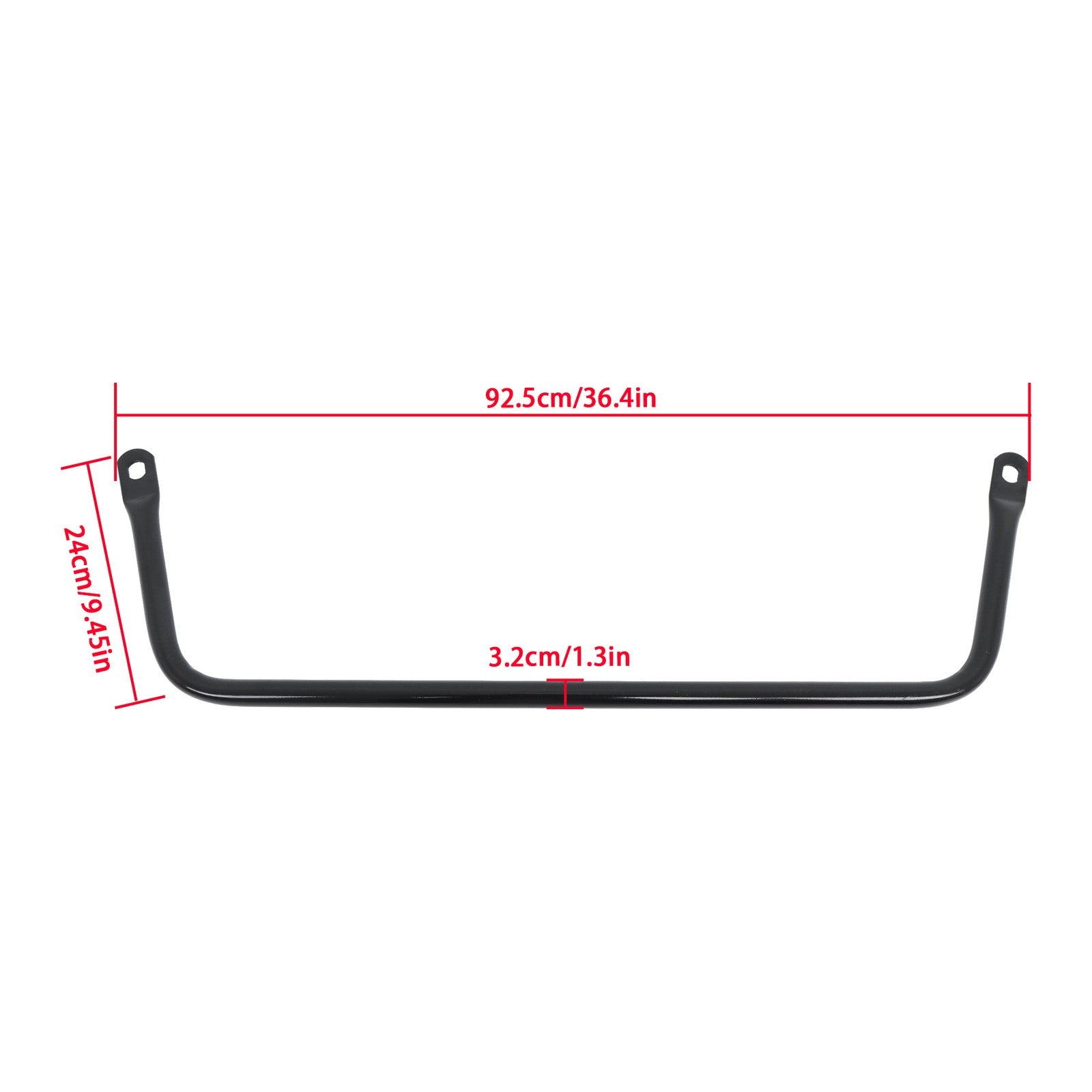 Matte Black Stabilizer Tube for Polaris Ranger 1000 Crew XP 2019-2021 ATV
