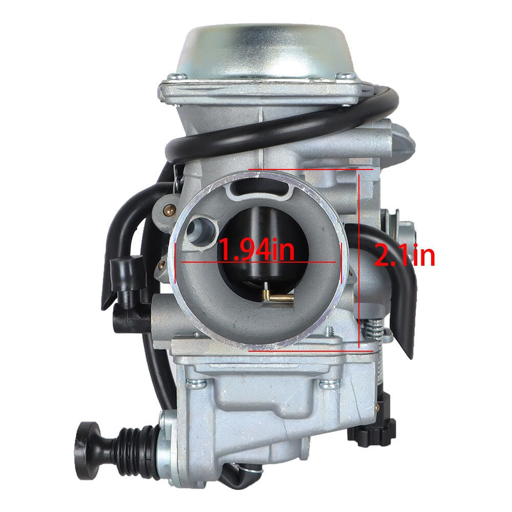 Carburetor & Throttle Cable for Honda Foreman 400 450 FourTrax 300 350 Rancher
