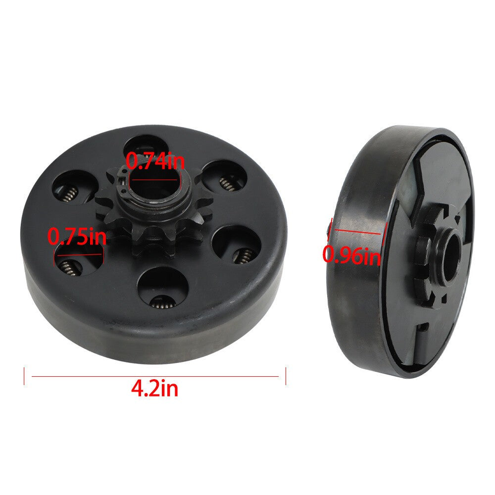 Centrifugal Go Kart Clutch 3/4" Bore 10T for 40 41 420 Chain 6.5HP Engine