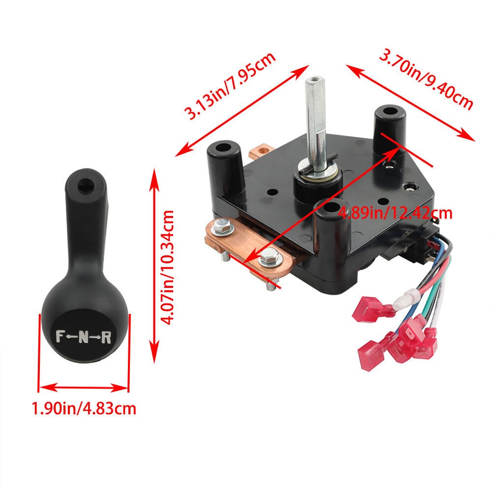 36V Heavy Duty Forward Reverse Switch with Handle for Club Car DS Golf Cart