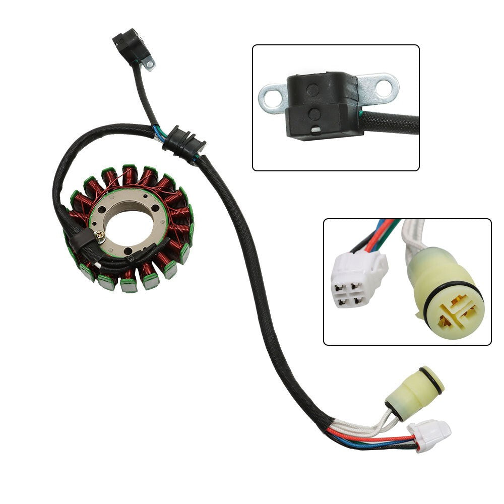 Yamaha Raptor 660R 2001-05 Stator, Regulator Rectifier & Ignition Coil Kit