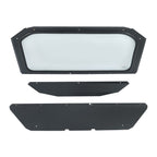 Full Glass Windshield with Sun Visor UV Protect for 17-24 Can-Am Maverick X3