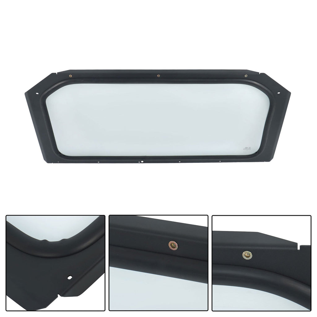 Full Glass Windshield with Sun Visor UV Protect for 17-24 Can-Am Maverick X3