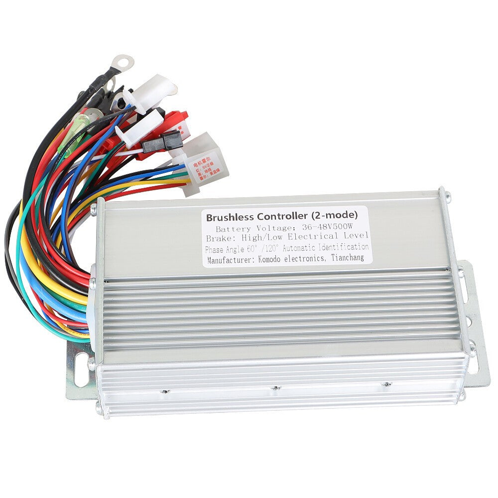 500W 36-48V Brushless DC Motor Speed Controller for Electric E-Bike Scooter