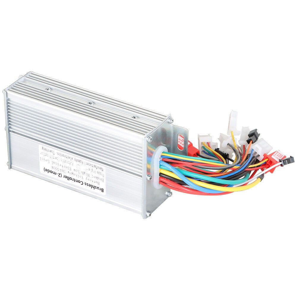 36V Brushless Motor Controller for E-Bike, Aluminium Alloy Durable Design