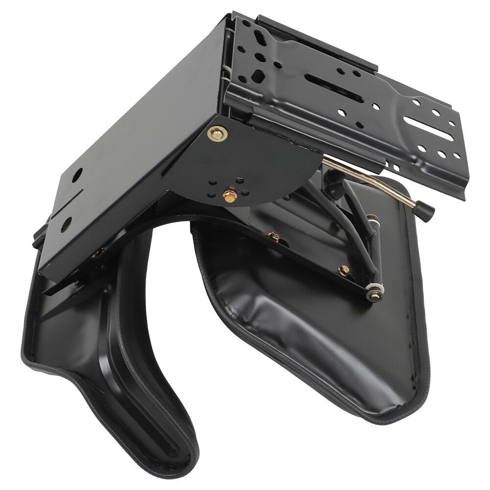 Black Tractor Suspension Seat with Armrest for Ford, New Holland & John Deere