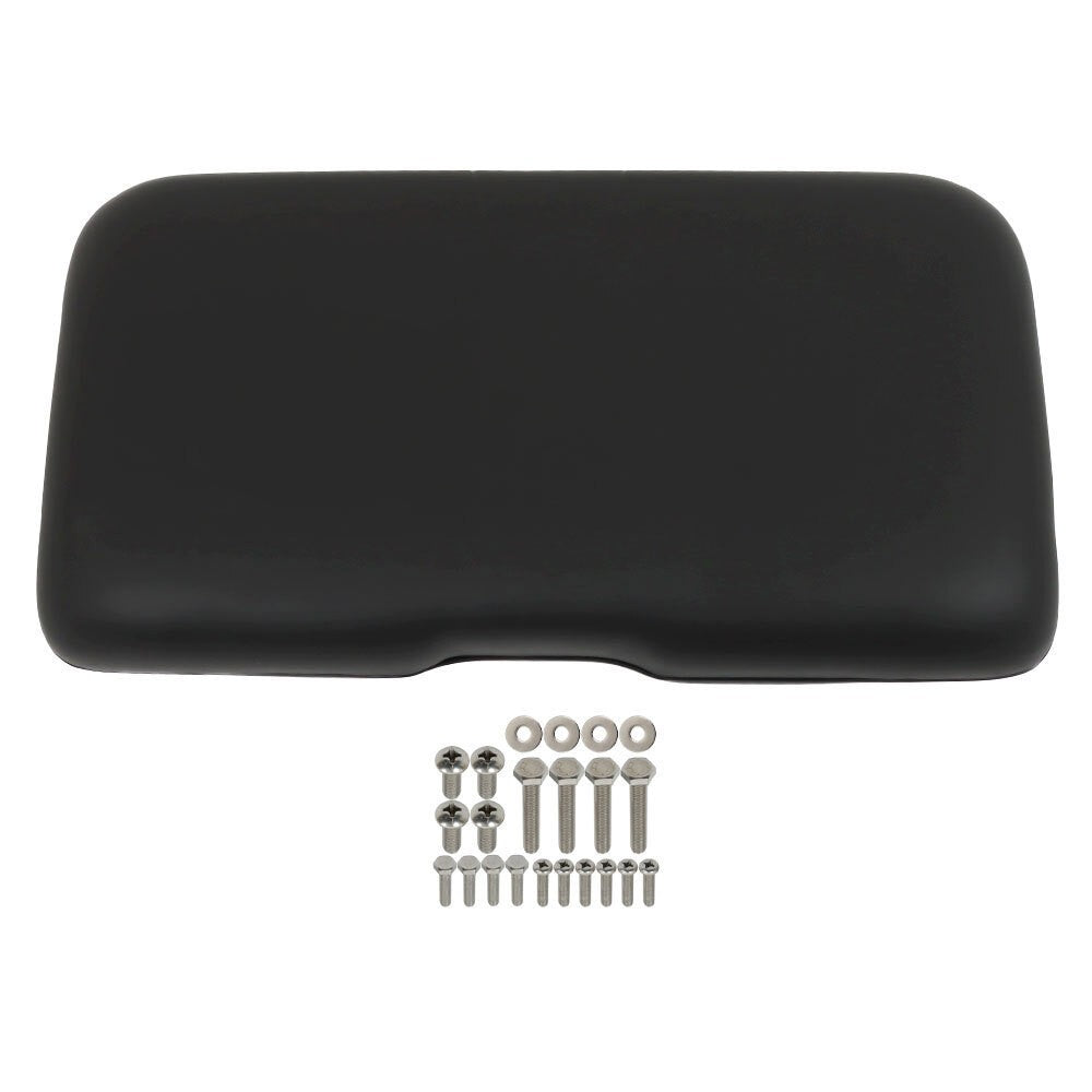 Black Front Seat Bottom Cushion for E-Z-GO RXV 2008+ Golf Cart