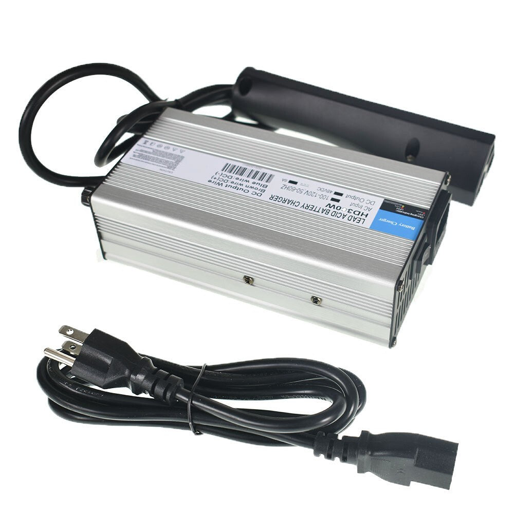 48V 6A Golf Cart Battery Charger for E-Z-Go RXV Club Car DS Yamaha