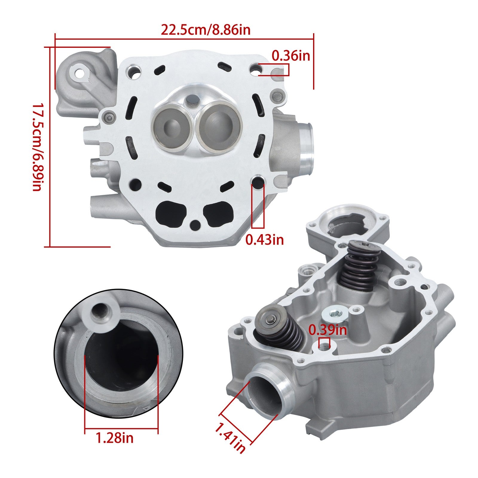 Honda Foreman TRX500 TRX420 Engine Cylinder Head Rebuild Kit Replacement