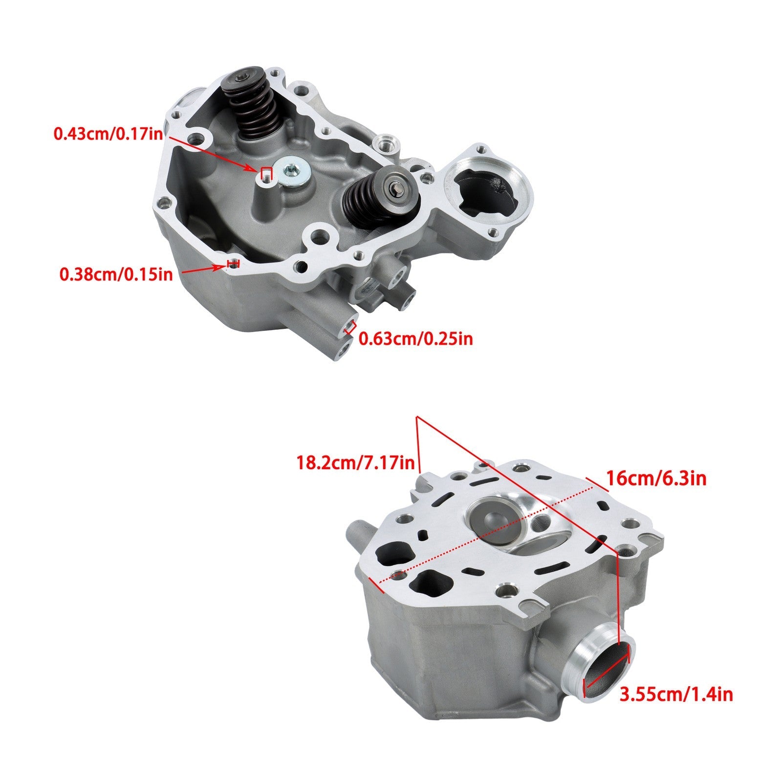 Honda Foreman TRX500 TRX420 ATV Cylinder Head 12200-HP7-A01 Replacement