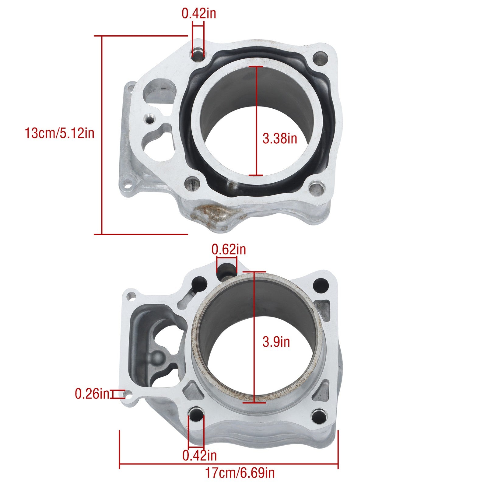Honda Rancher TRX420 Crankshaft Cylinder Piston Kit 2011-2014 123M-HN12040