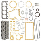 Kubota V1505 Engine Cylinder Head with Gasket Kit New Fit V1505D V1505T E
