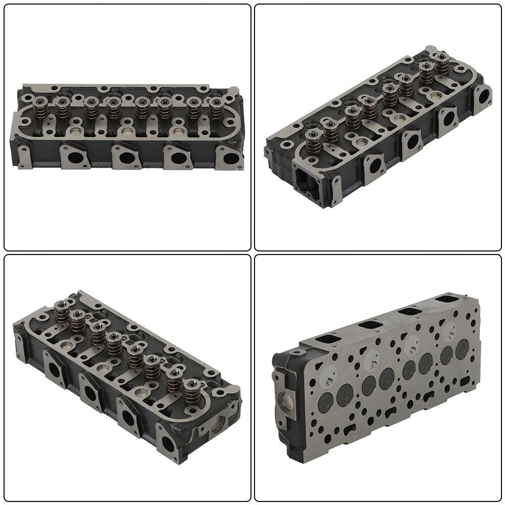 Kubota V1505 Engine Cylinder Head with Gasket Kit New Fit V1505D V1505T E