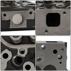 Kubota V1505 Engine Cylinder Head with Gasket Kit New Fit V1505D V1505T E