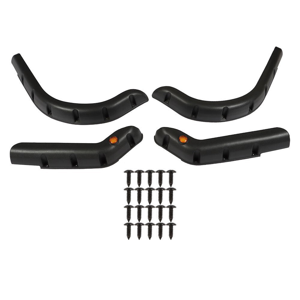 4 PC Club Car DS Fender Flares with Screws Front Rear Golf Cart 1993-2022