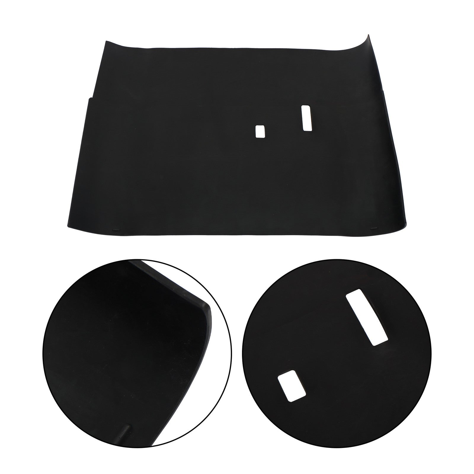 Club Car DS 1982-Up Floor Mat Black Rubber Golf Cart Replacement 1PCS