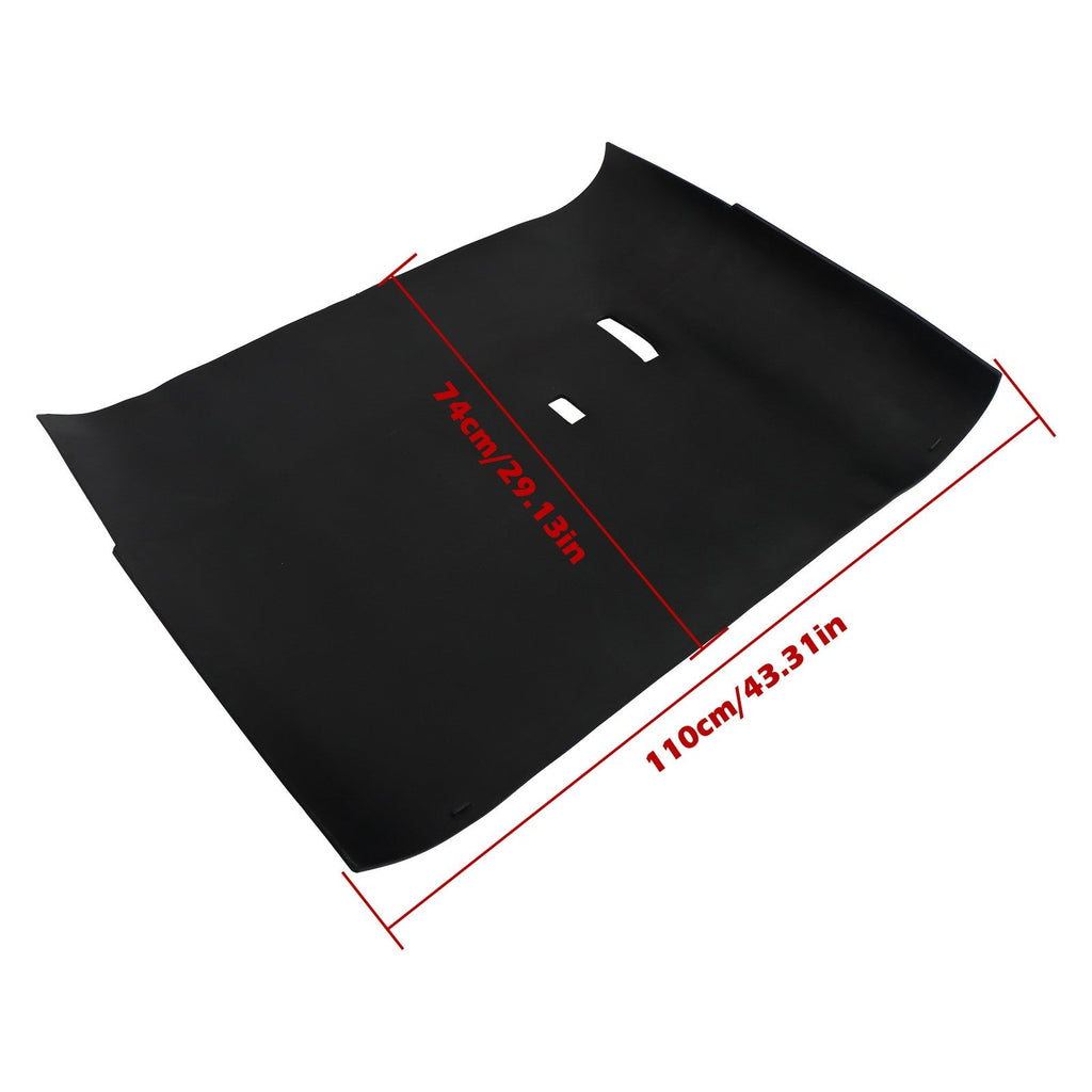 Club Car DS 1982-Up Floor Mat Black Rubber Golf Cart Replacement 1PCS