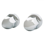 40x 33mm Chrome ABS Lug Nut Covers Push-On Bullet Caps for Semi Truck