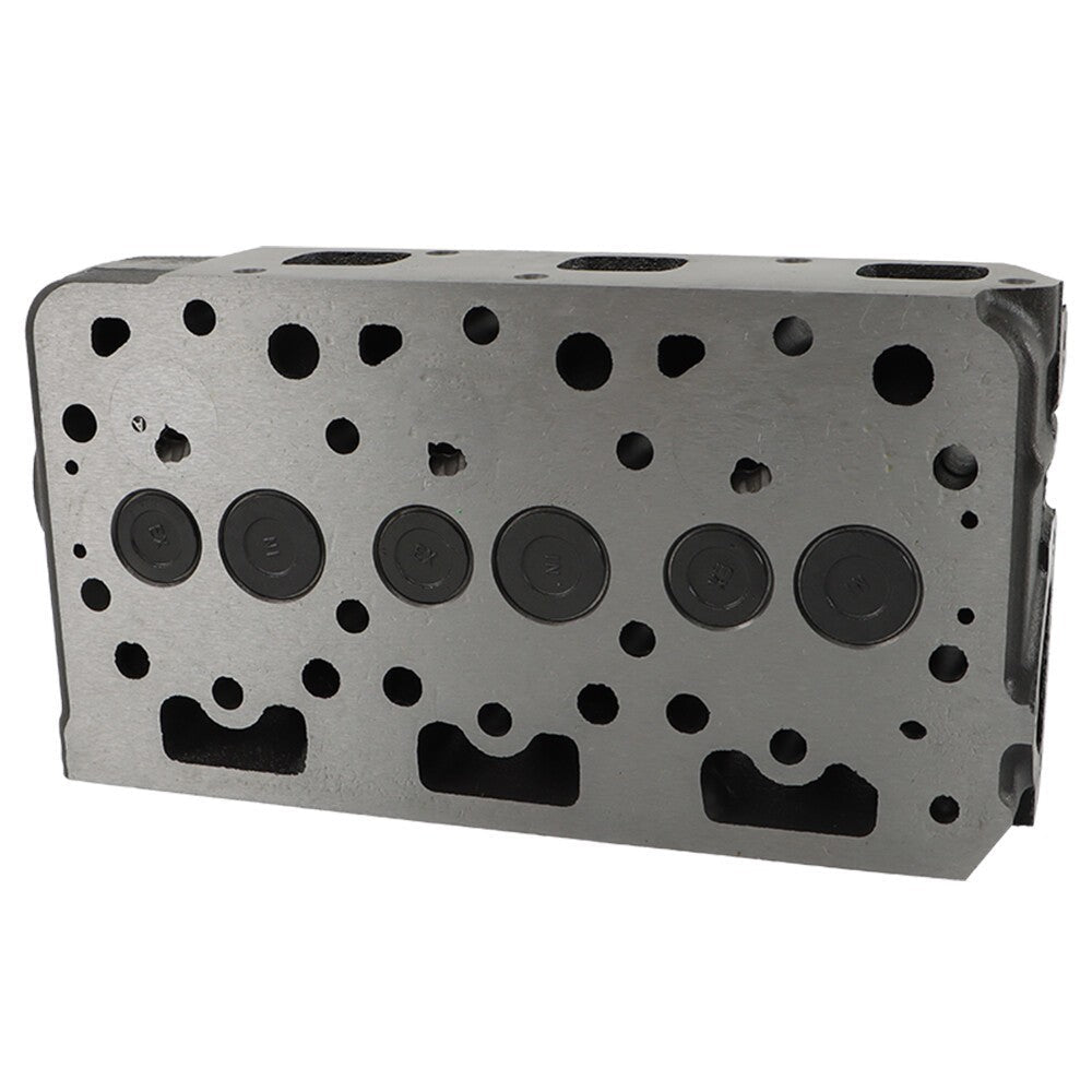 Kubota D782 Metal Engine Cylinder Head Assembly with Valve & Gasket Kit