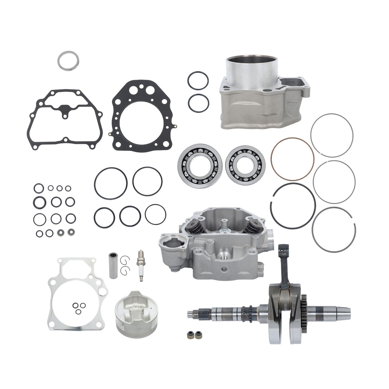 Honda TRX500 ATV Cylinder Head Rebuild Kit 12200-HP7-A01 Crankshaft Cylinder