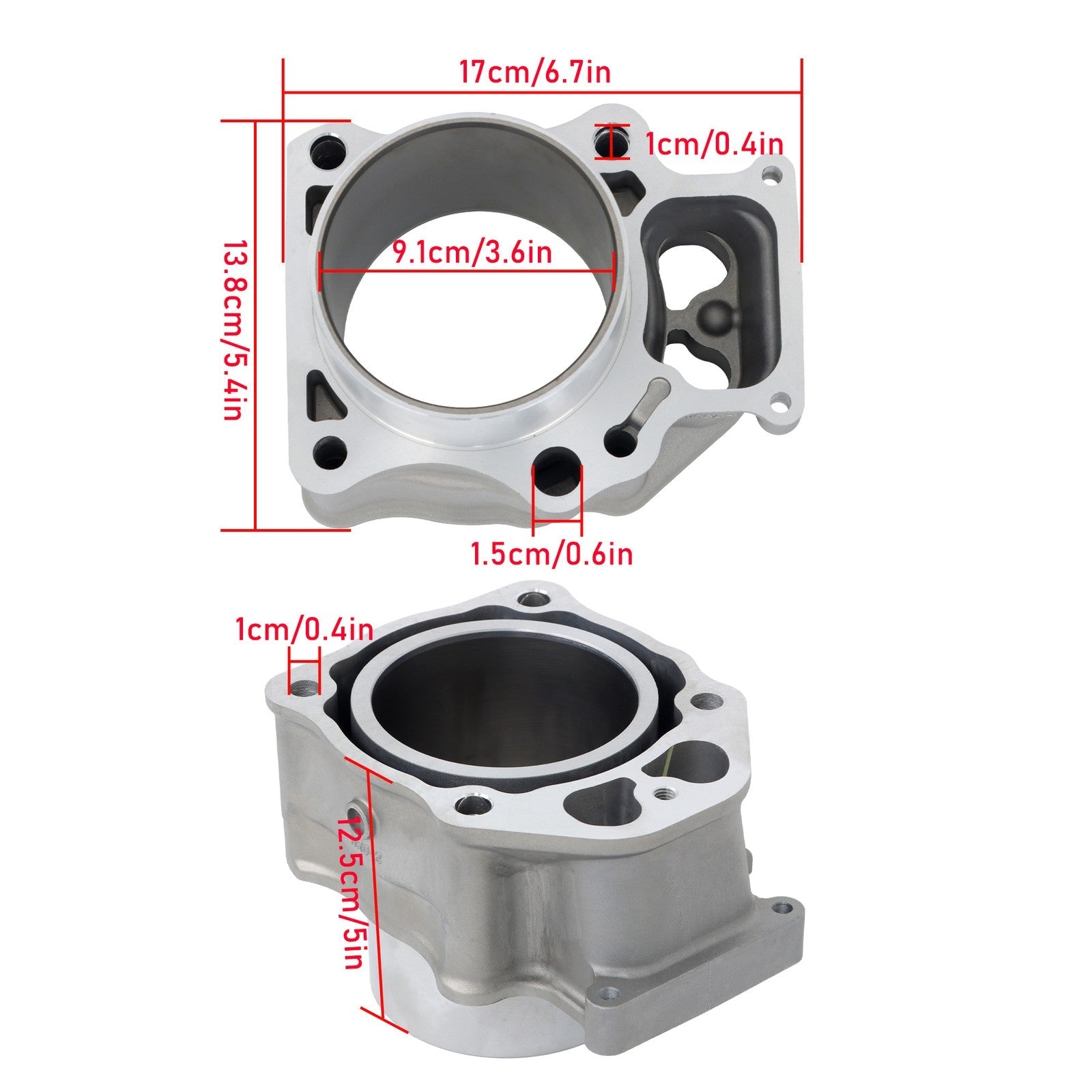 Honda TRX500 ATV Cylinder Head Rebuild Kit 12200-HP7-A01 Crankshaft Cylinder