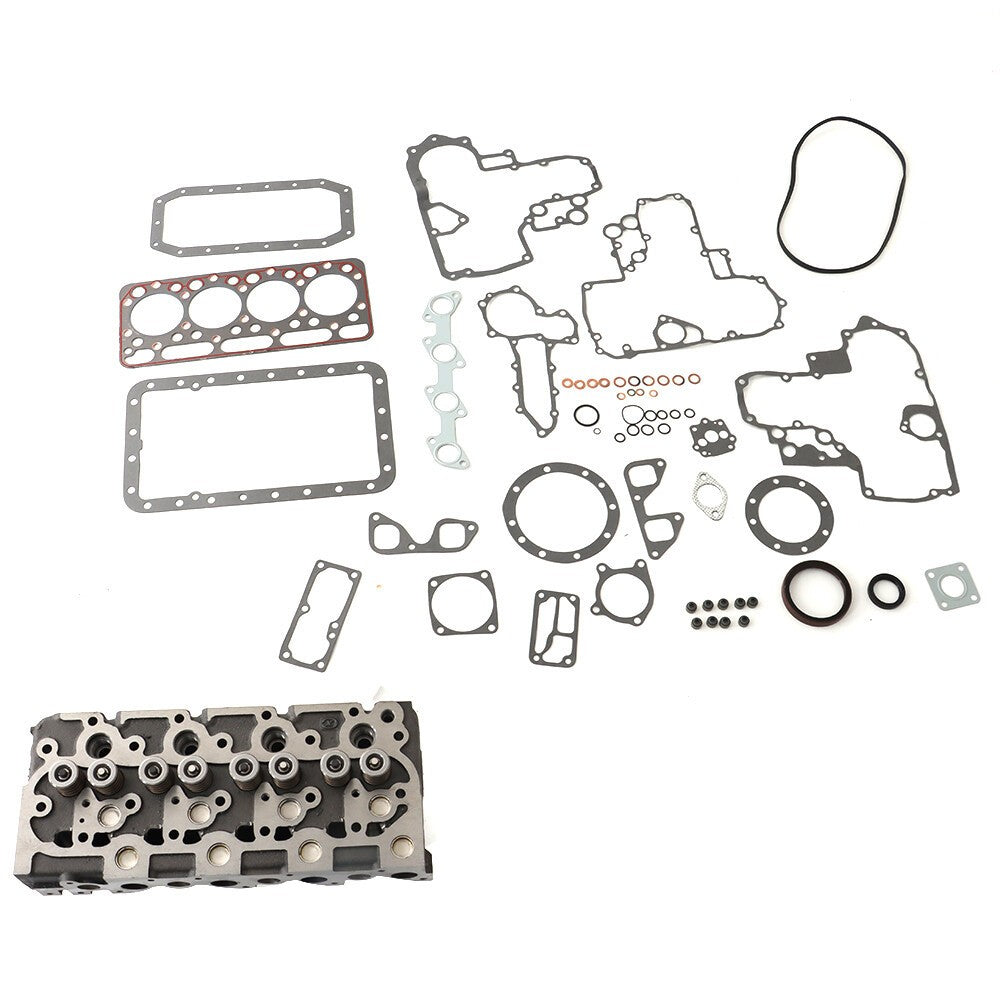 Kubota V1902 Skid Steer L555 L553 Cylinder Head & Gasket Complete New Holland