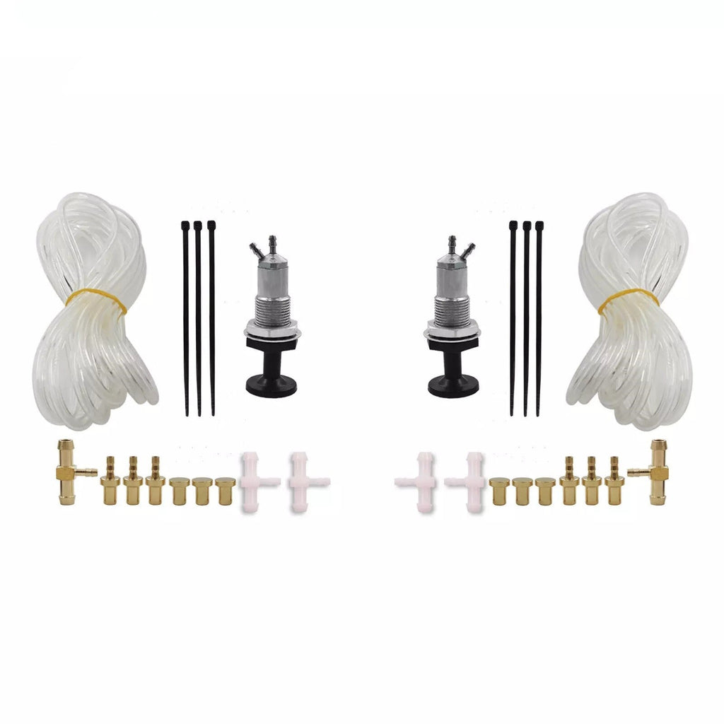 Pair of Triple Carb Primer Kits for Kawasaki SS STX ZXI 900 1100 38 40