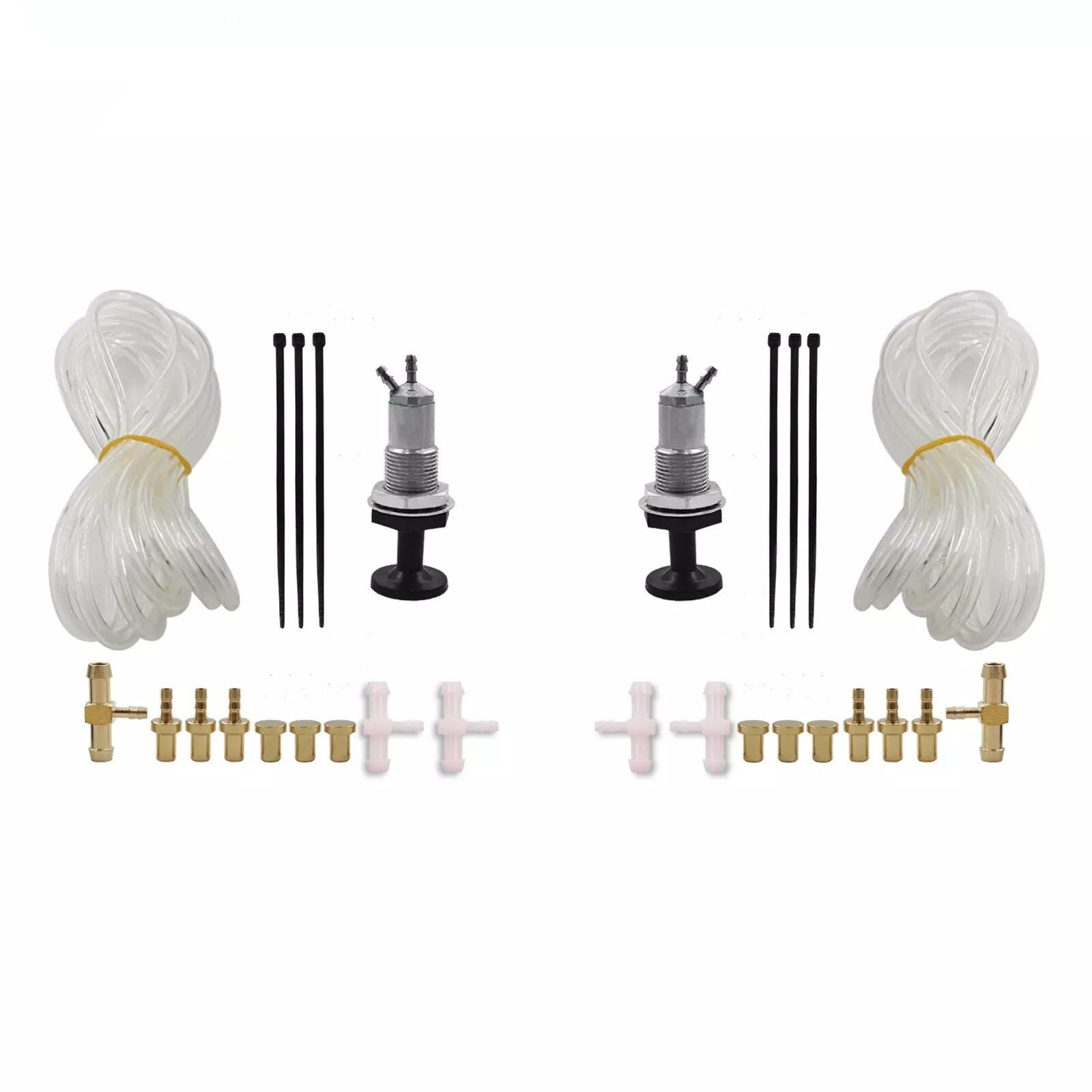 Pair of Triple Carb Primer Kits for Kawasaki SS STX ZXI 900 1100 38 40
