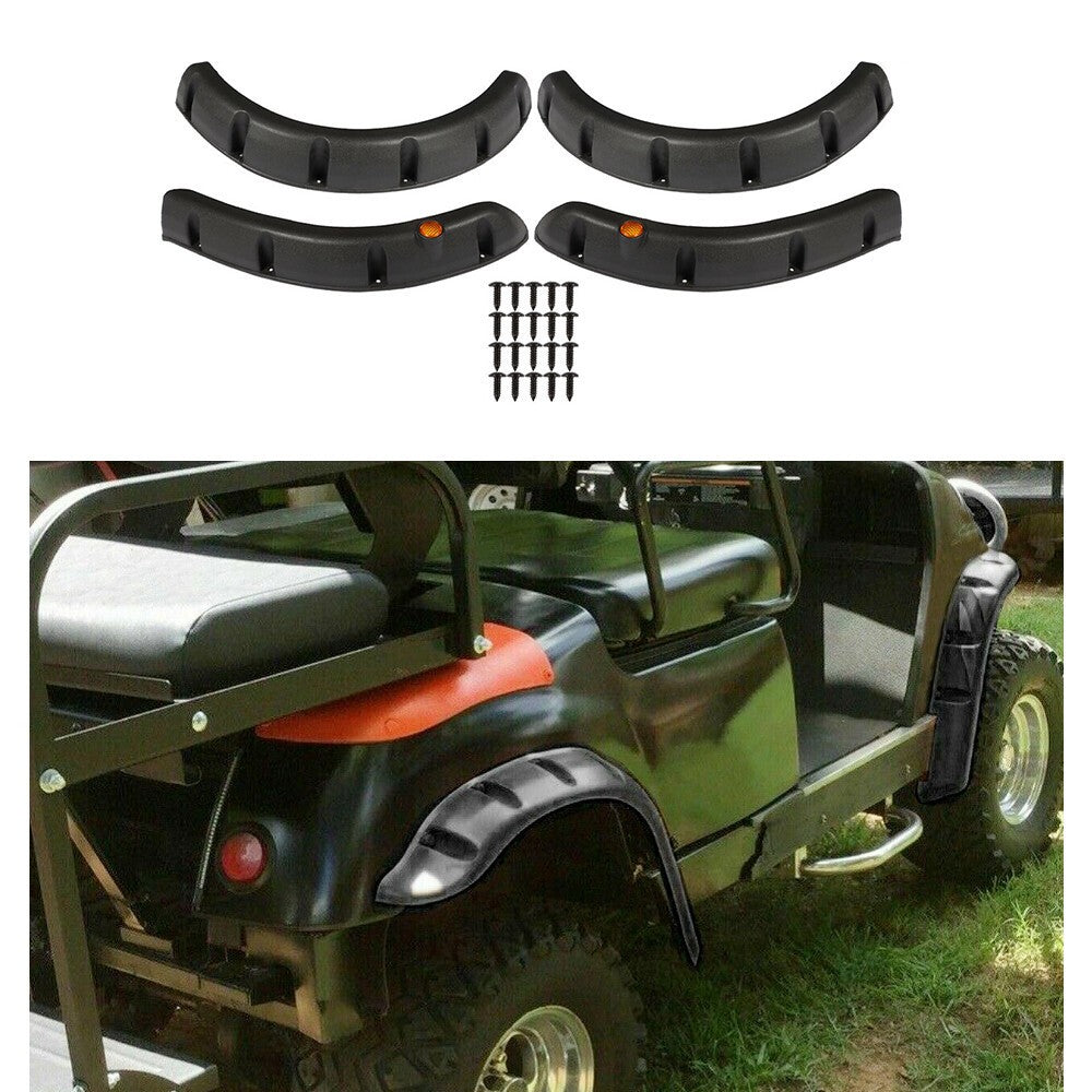 Yamaha G14 G16 G19 G20 G22 Golf Cart Fender Flares with Hardware Fit
