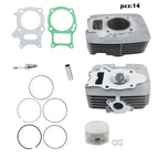 Honda TRX250 RECON 250 Engine Cylinder Piston Gasket Kit 12200-HM8-305