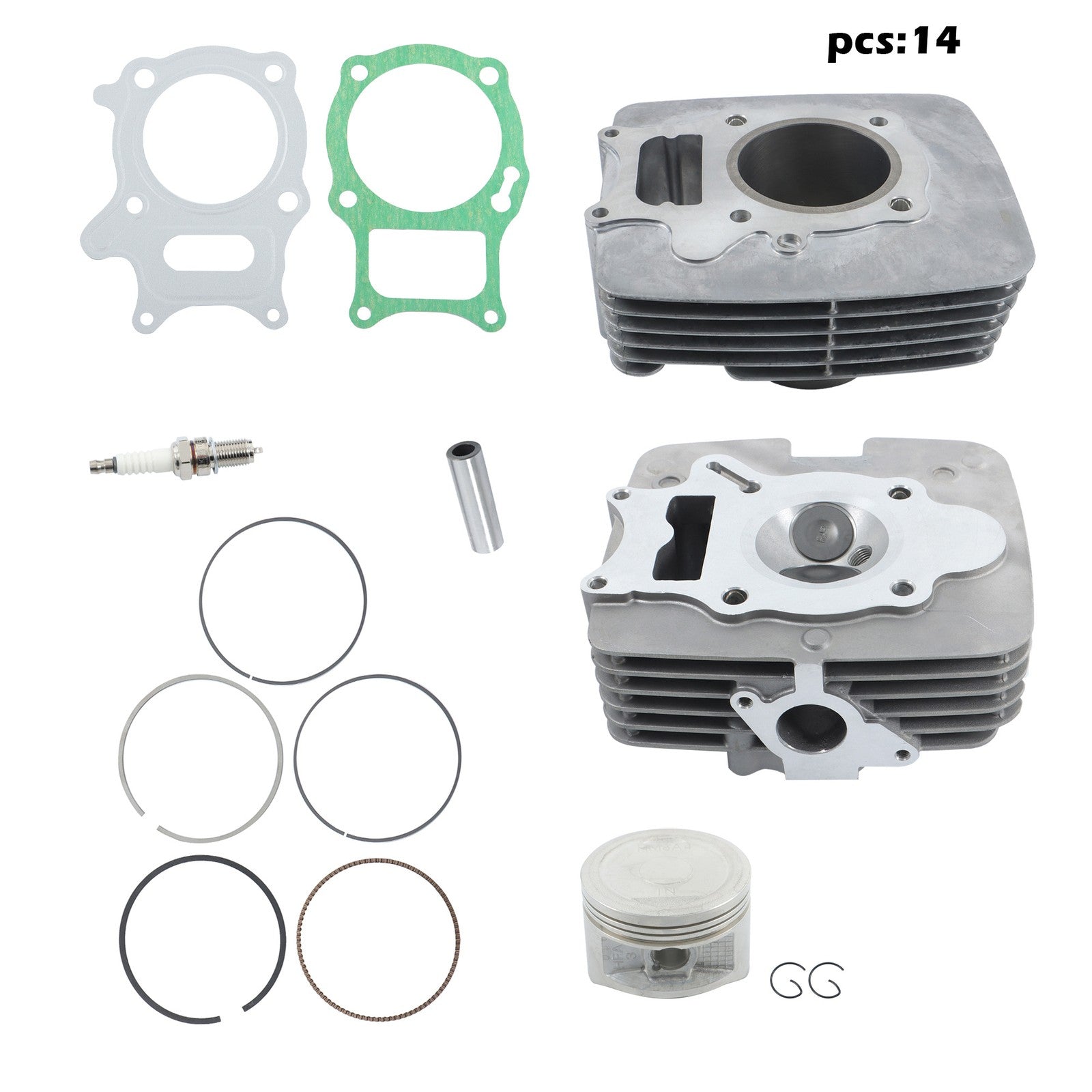 Honda TRX250 RECON 250 Engine Cylinder Piston Gasket Kit 12200-HM8-305