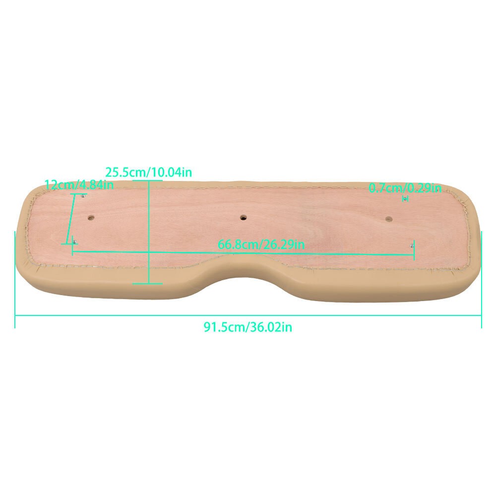 EZGO RXV Freedom RXV 2008+ Beige Front Seat Lean Back Top Cushion